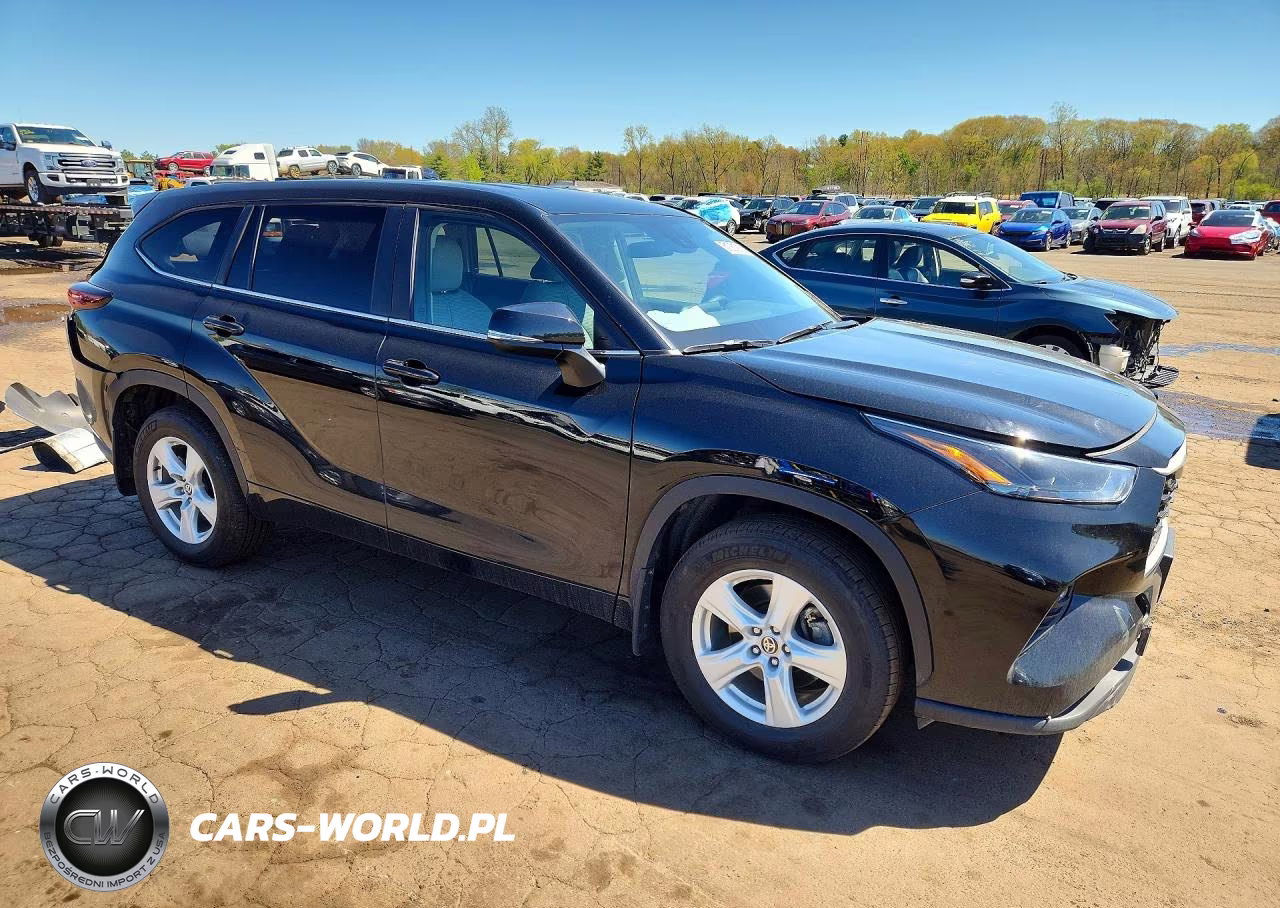 2025 Toyota Highlander Le VIN:5TDKDRBH3SS589596 - 4
