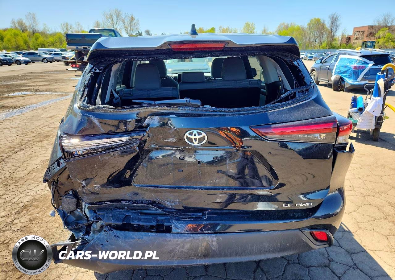 2025 Toyota Highlander Le VIN:5TDKDRBH3SS589596 - 6
