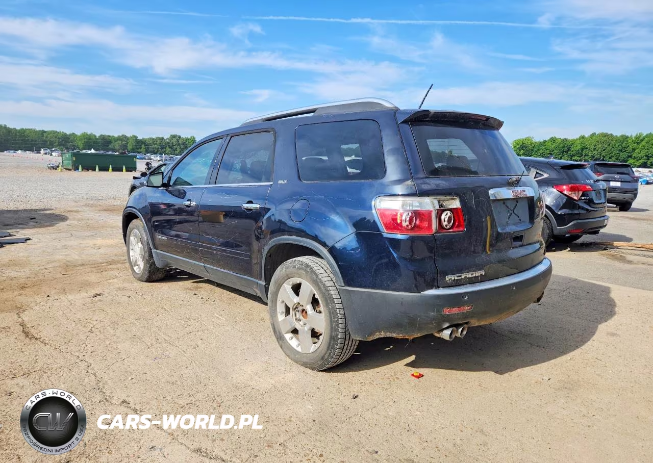 2007 GMC Acadia Slt-2 VIN:1GKER33747J132788 - 2