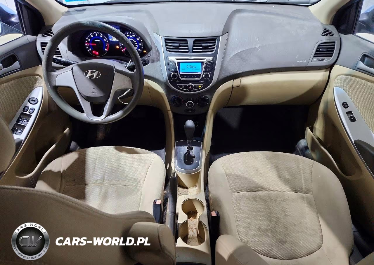 2014 Hyundai Accent Gls VIN:KMHCT4AE9EU720351 - 8