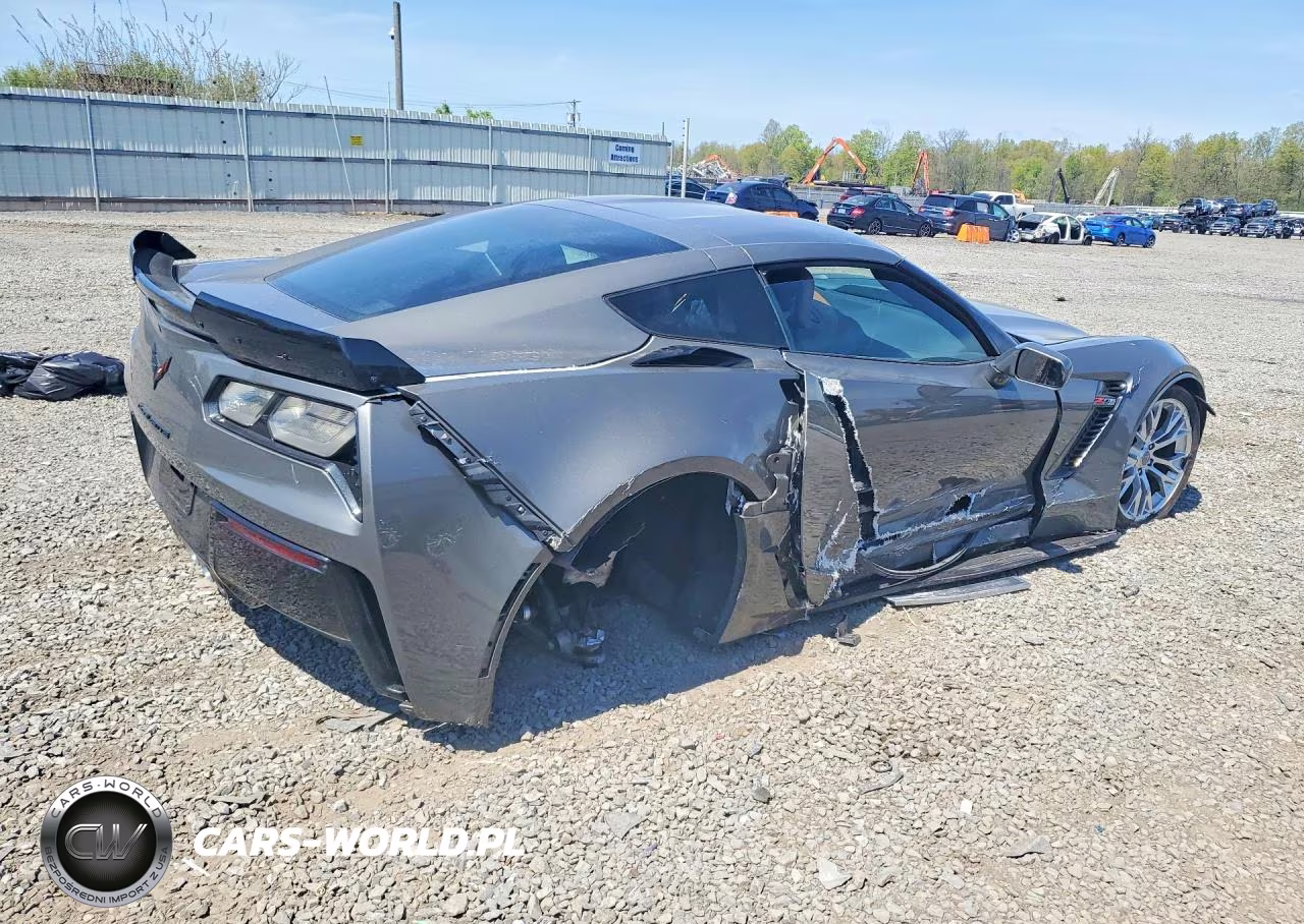2015 Chevrolet Corvette Z06 3Lz VIN:1G1YT2D64F5602585 - 3
