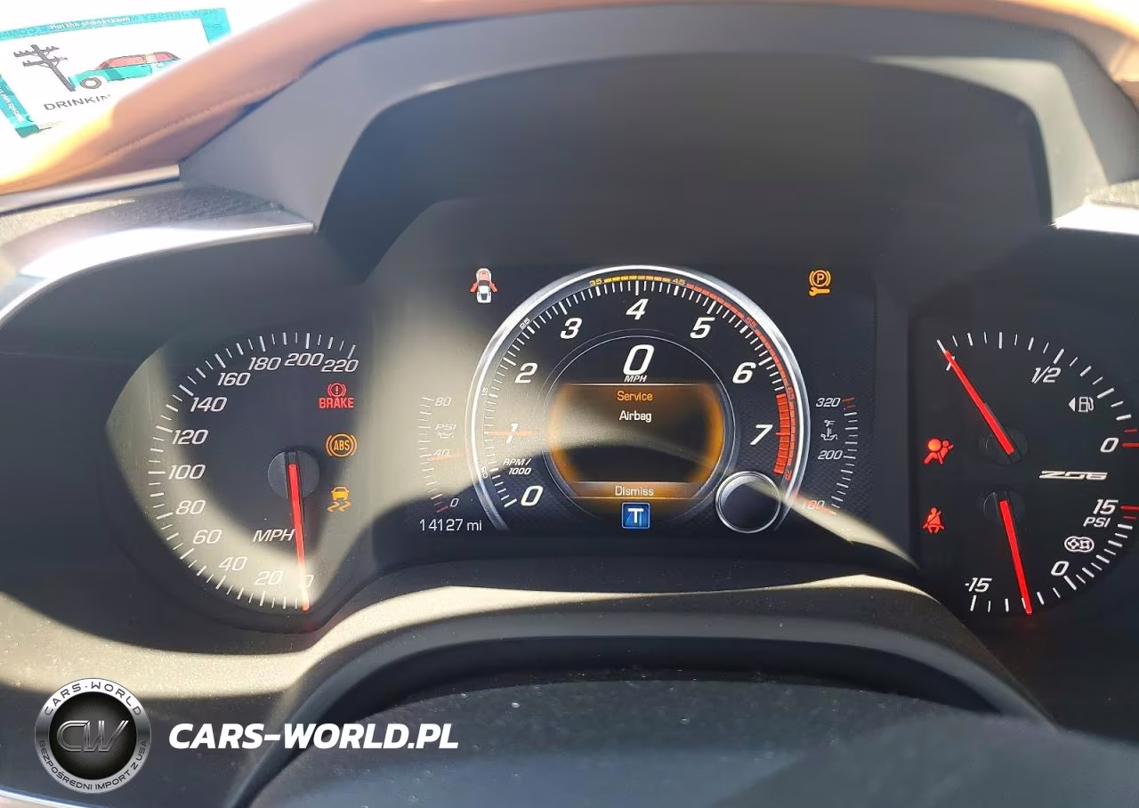2015 Chevrolet Corvette Z06 3Lz VIN:1G1YT2D64F5602585 - 9