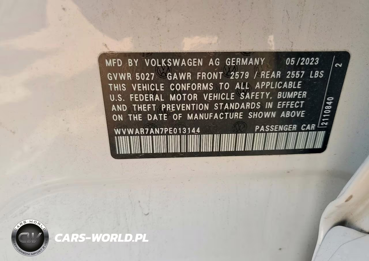 2023 Volkswagen Arteon Sel R-Line VIN:WVWAR7AN7PE013144 - 13
