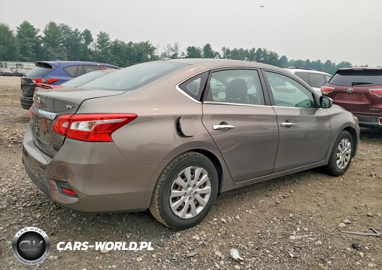 2017 Nissan Sentra Sv VIN:3N1AB7APXHL637837 - 3
