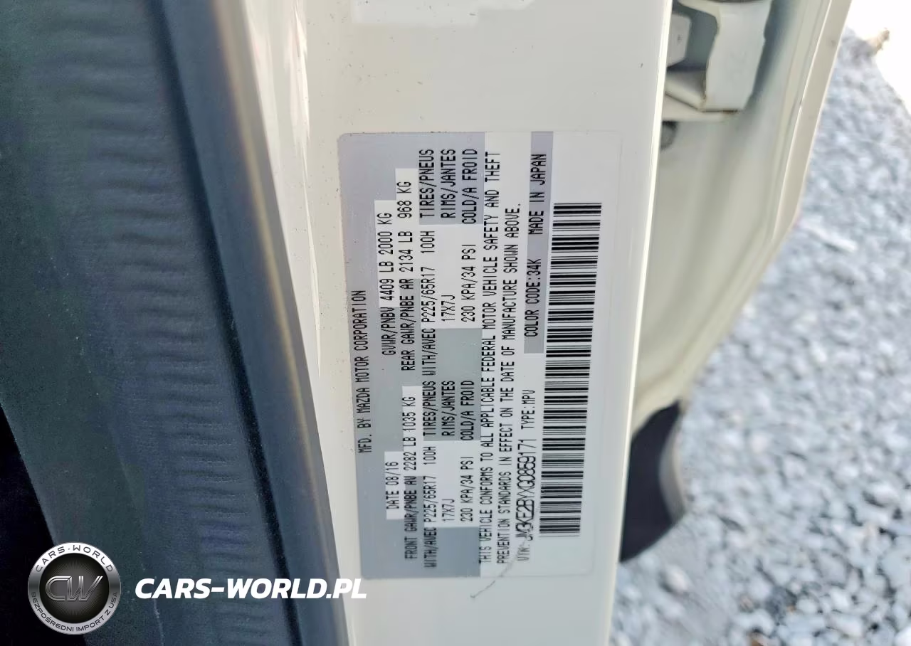 2016 Mazda Cx-5 Sport VIN:JM3KE2BYXG0859171 - 13
