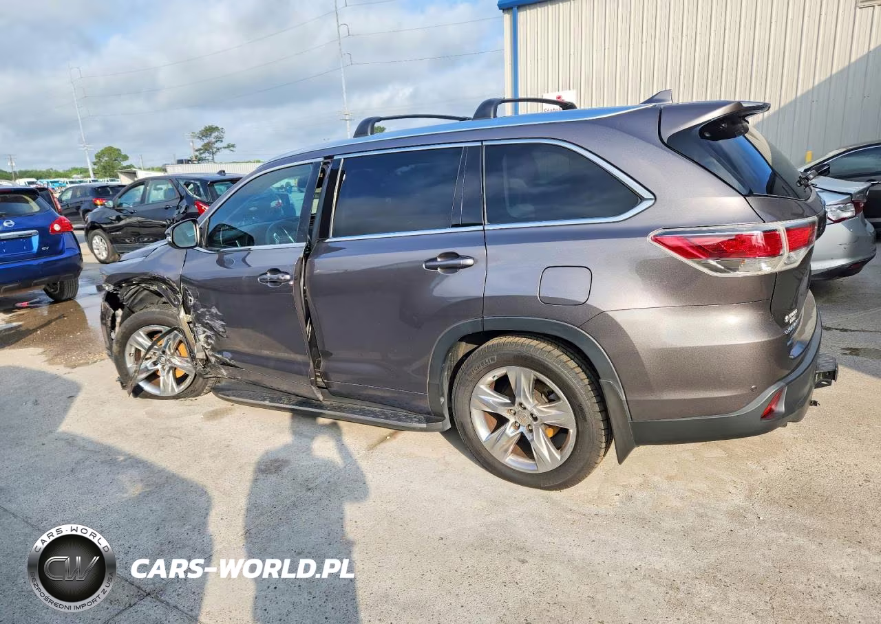 2015 Toyota Highlander Limited VIN:5TDYKRFHXFS116228 - 2