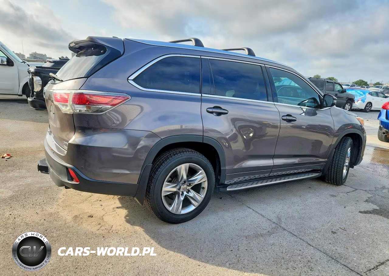 2015 Toyota Highlander Limited VIN:5TDYKRFHXFS116228 - 3