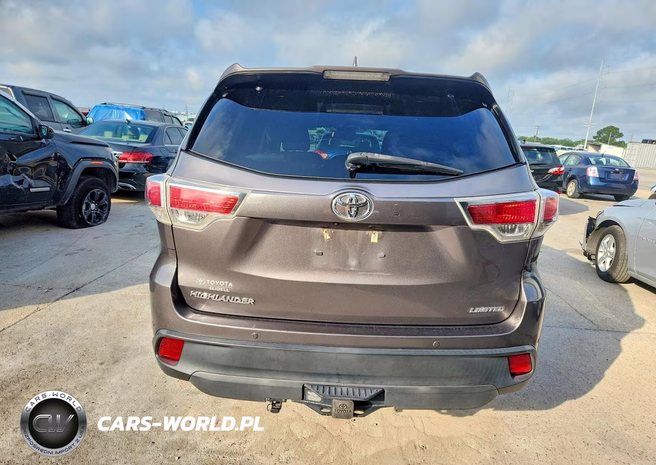 2015 Toyota Highlander Limited VIN:5TDYKRFHXFS116228 - 6