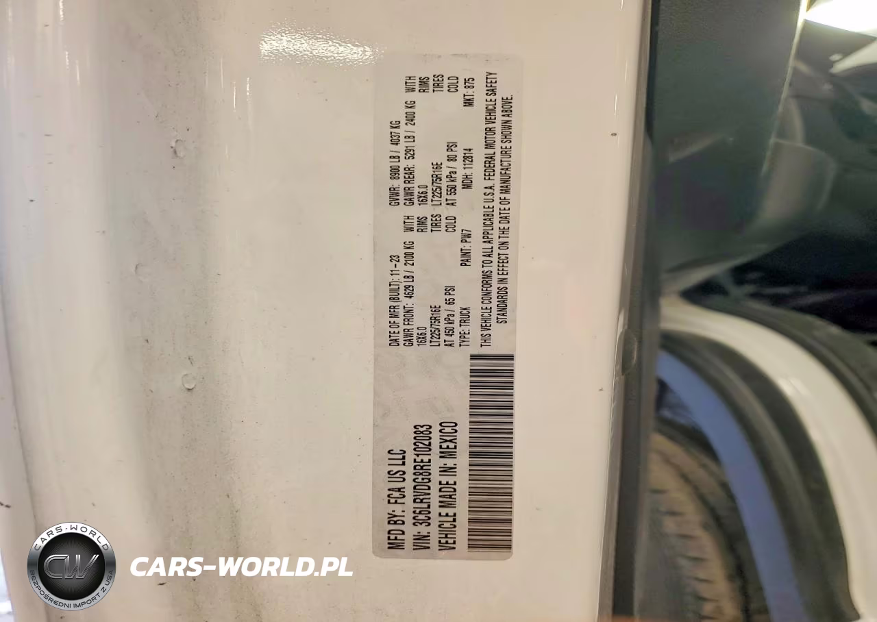 2024 Ram Promaster 2500 2500 High VIN:3C6LRVDG8RE102083 - 12