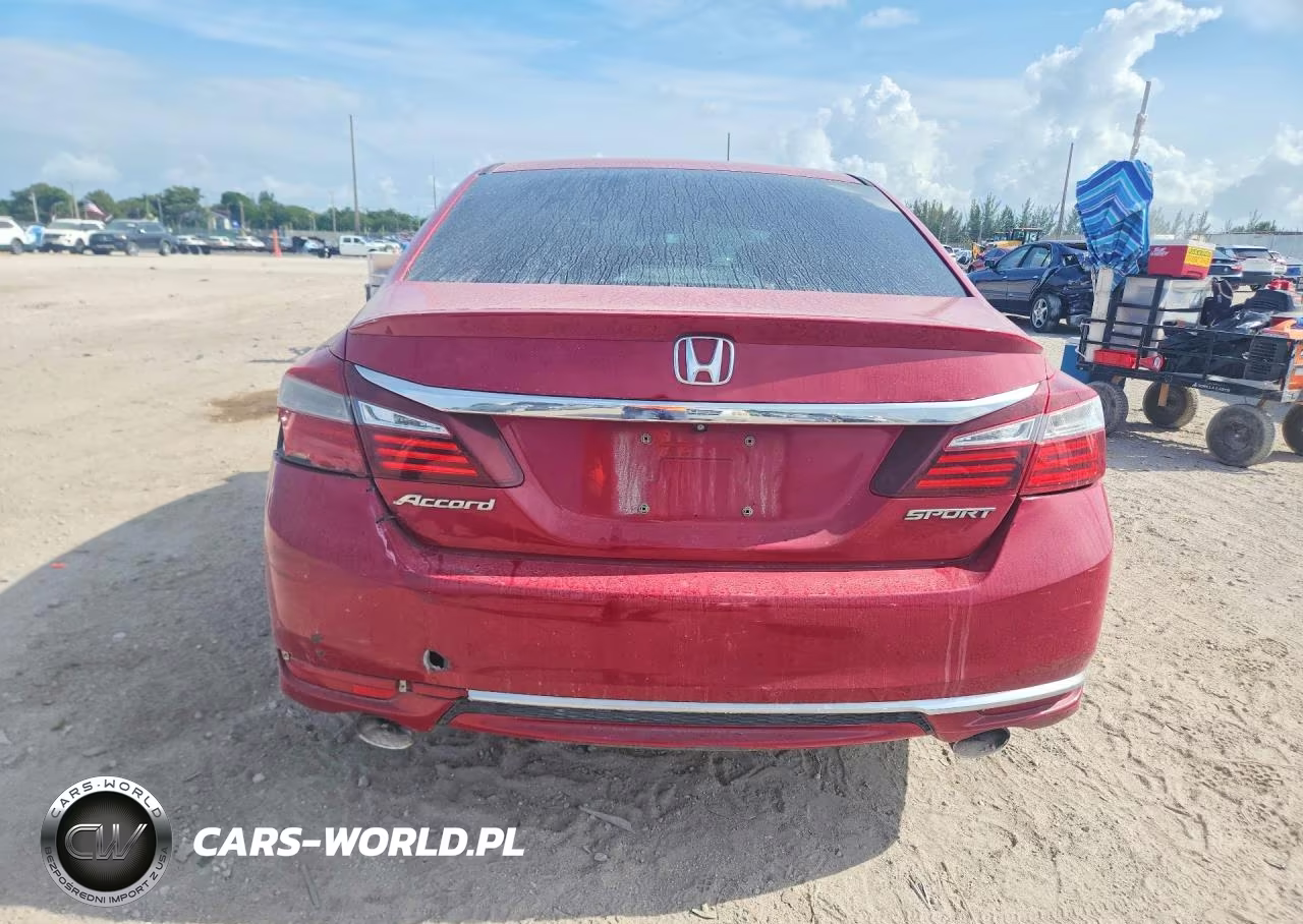 2016 Honda Accord Sport VIN:1HGCR2F56GA245943 - 6