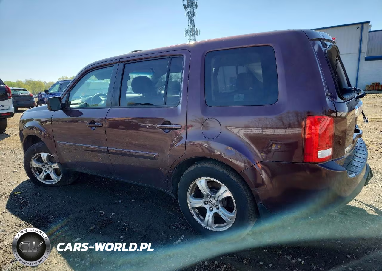 2015 Honda Pilot Exl VIN:5FNYF4H55FB036625 - 2