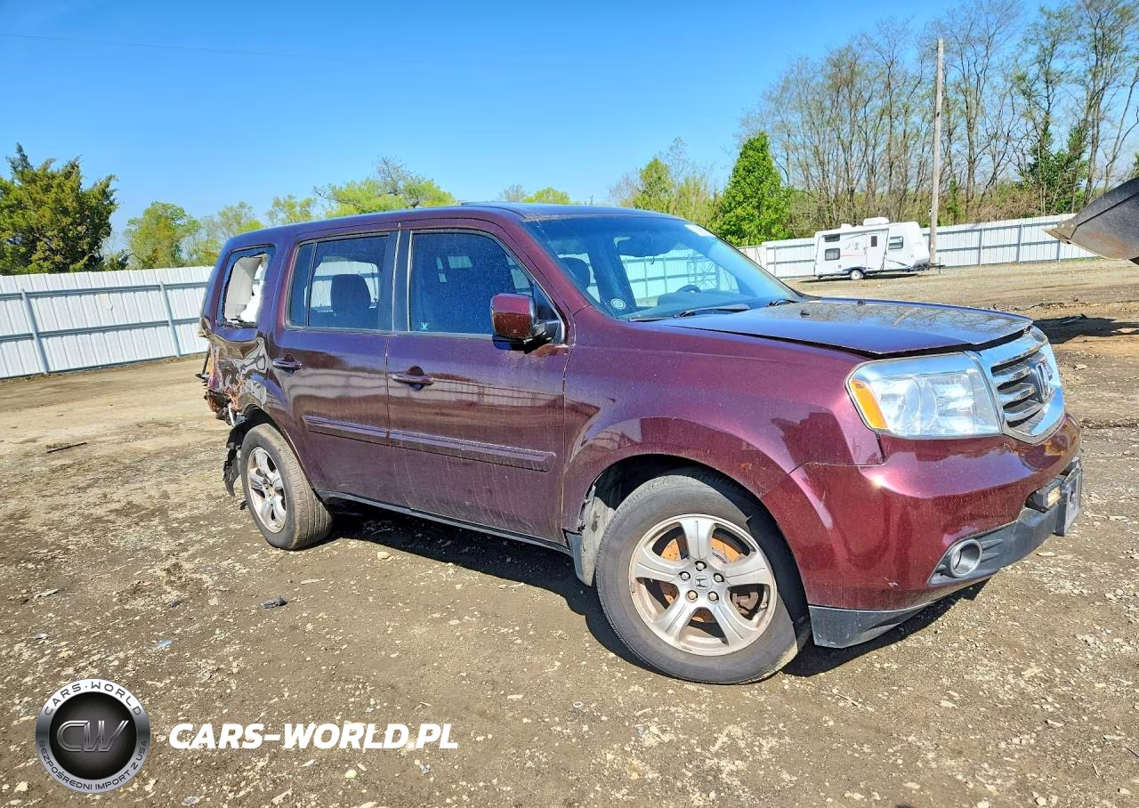 2015 Honda Pilot Exl VIN:5FNYF4H55FB036625 - 4