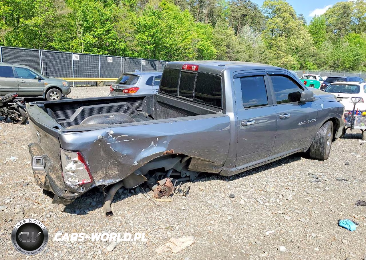 2012 Dodge Ram 1500 Slt VIN:1C6RD7GP0CS220522 - 3
