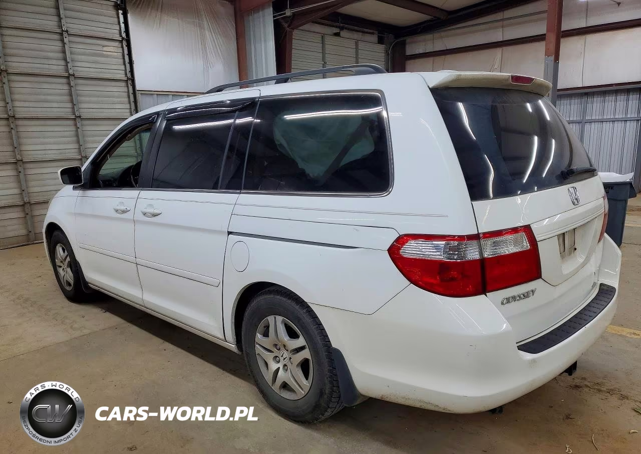 2007 Honda Odyssey Exl VIN:5FNRL387X7B139985 - 2