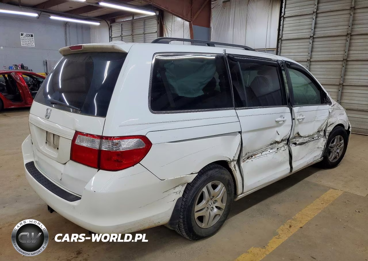 2007 Honda Odyssey Exl VIN:5FNRL387X7B139985 - 3