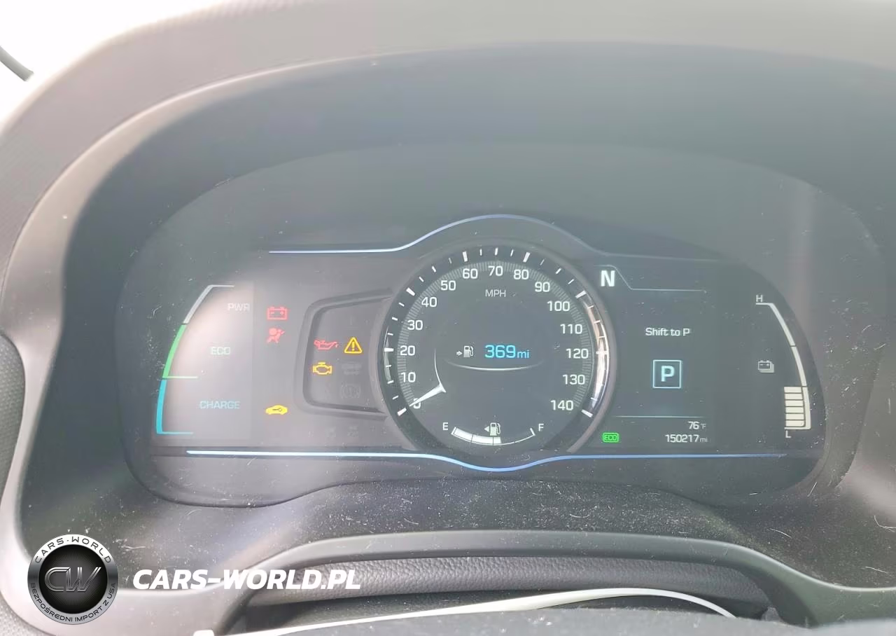 2017 Hyundai Ioniq Sel VIN:KMHC75LC3HU043422 - 9