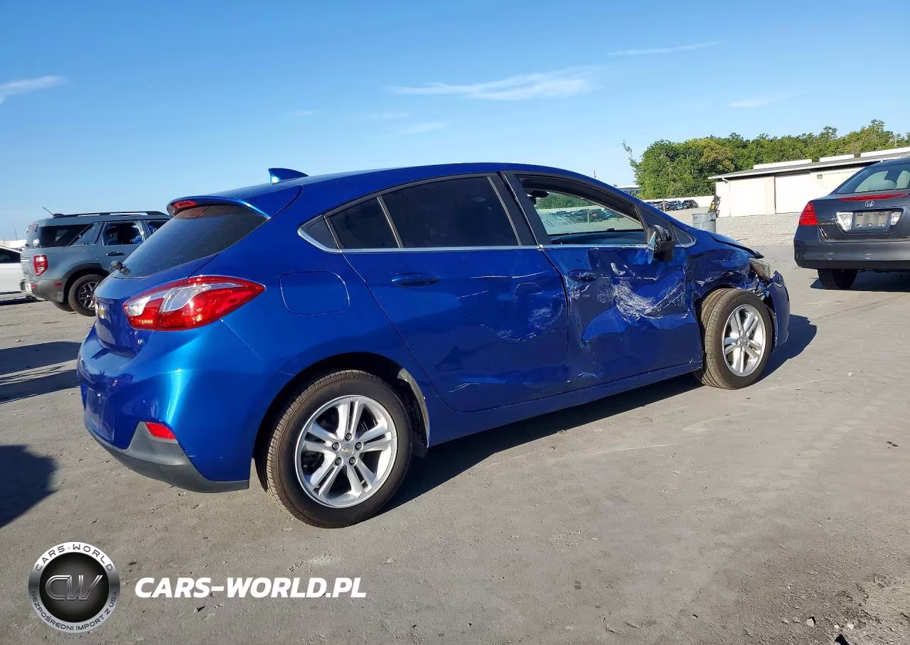 2018 Chevrolet Cruze Lt VIN:3G1BE6SM4JS587500 - 3