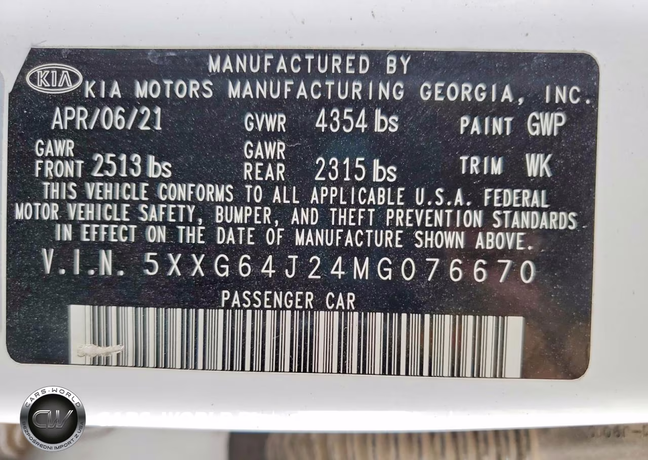 2021 Kia K5 Gt Line VIN:5XXG64J24MG076670 - 12