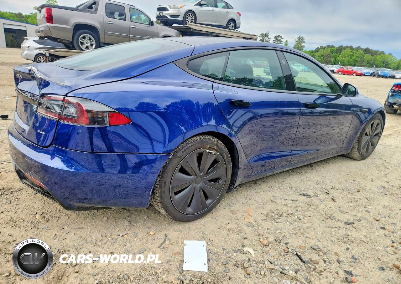 2021 Tesla Model S VIN:5YJSA1E66MF443205 - 3