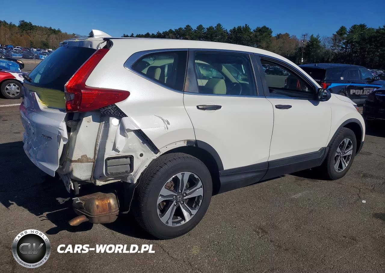 2019 Honda Cr-V Lx VIN:2HKRW6H32KH228420 - 3