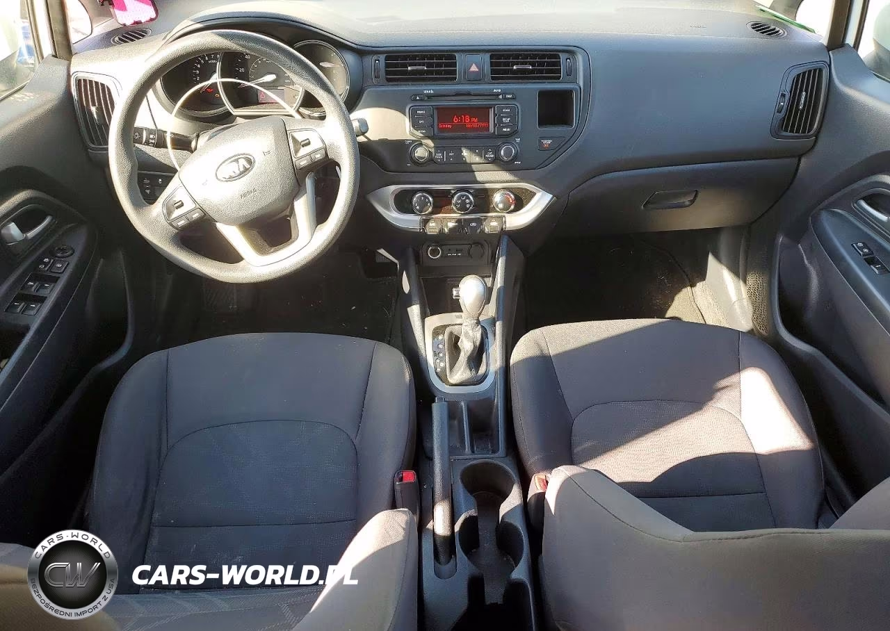 2015 Kia Rio Lx VIN:KNADM5A33F6443659 - 8