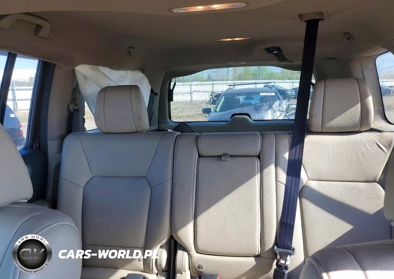 2013 Honda Pilot Exln VIN:5FNYF4H72DB081858 - 10
