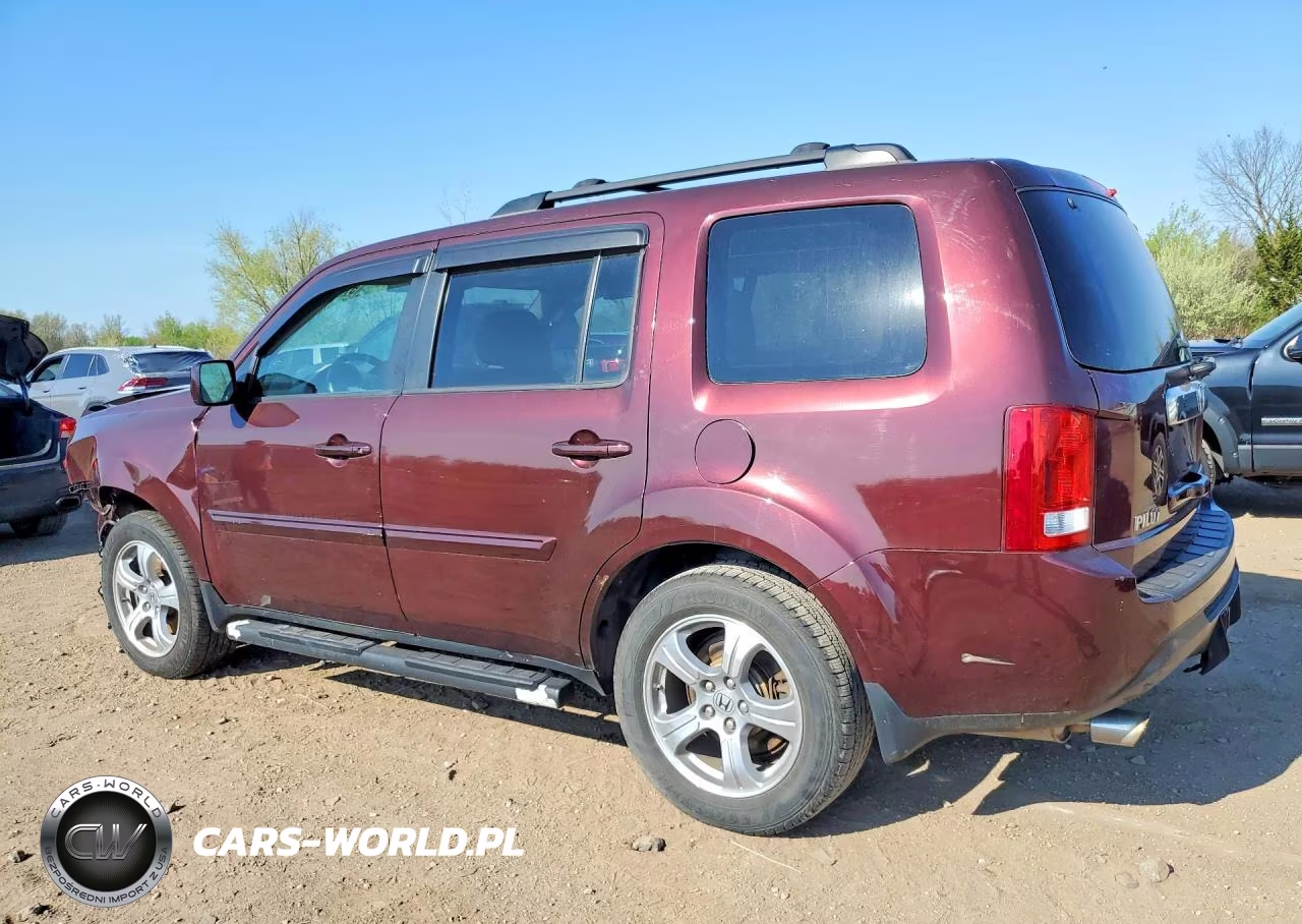 2013 Honda Pilot Exln VIN:5FNYF4H72DB081858 - 2
