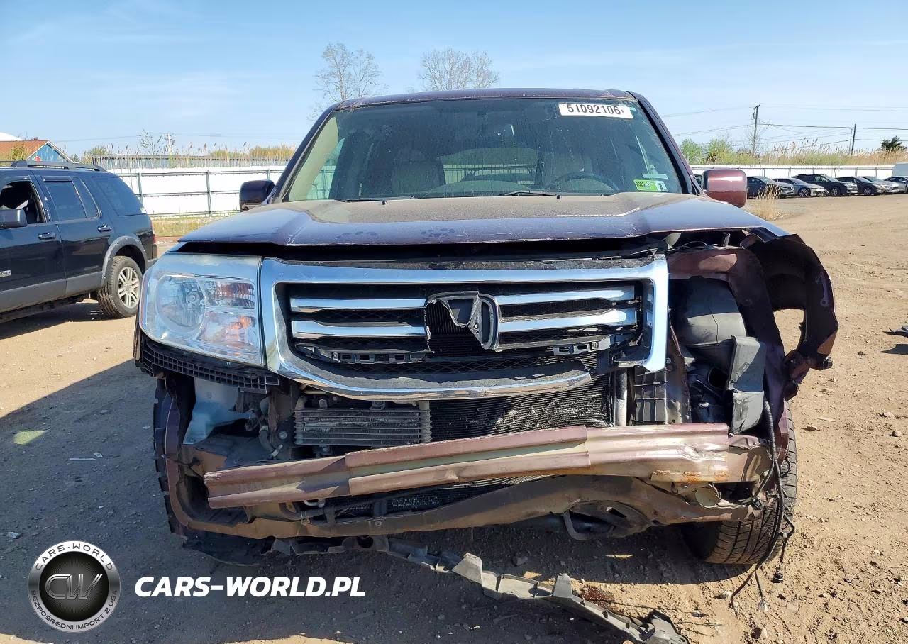 2013 Honda Pilot Exln VIN:5FNYF4H72DB081858 - 5