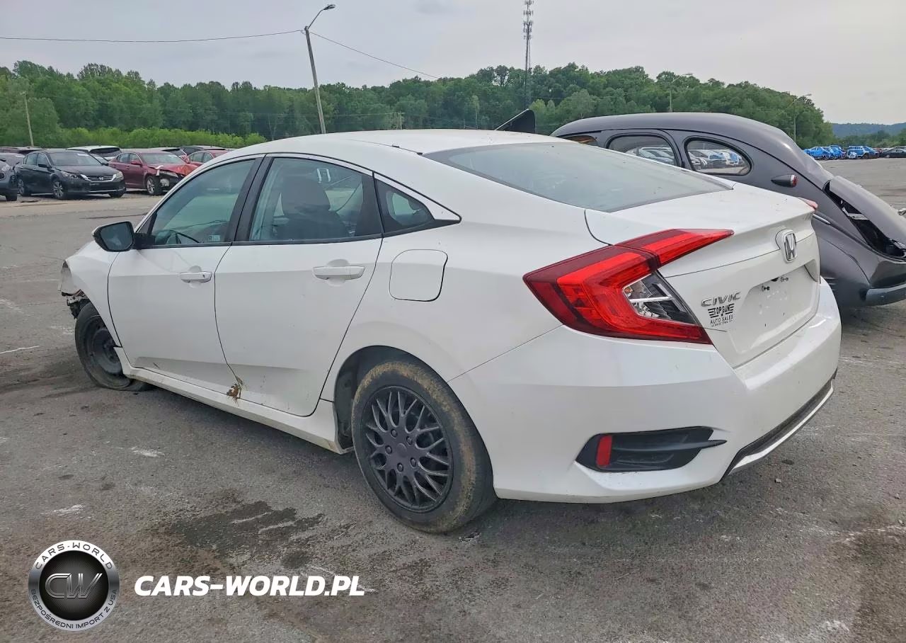 2020 Honda Civic Lx VIN:19XFC2F63LE010381 - 2