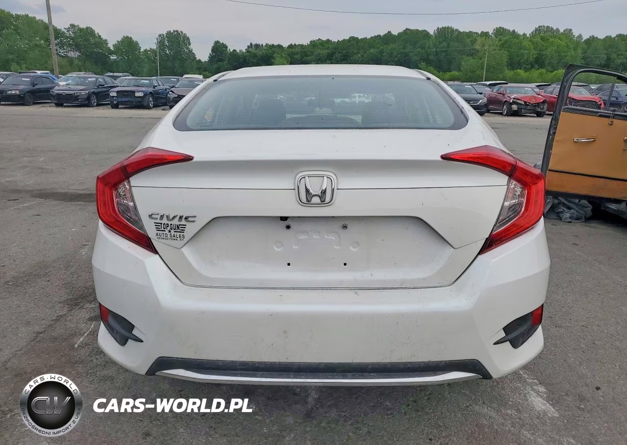 2020 Honda Civic Lx VIN:19XFC2F63LE010381 - 6