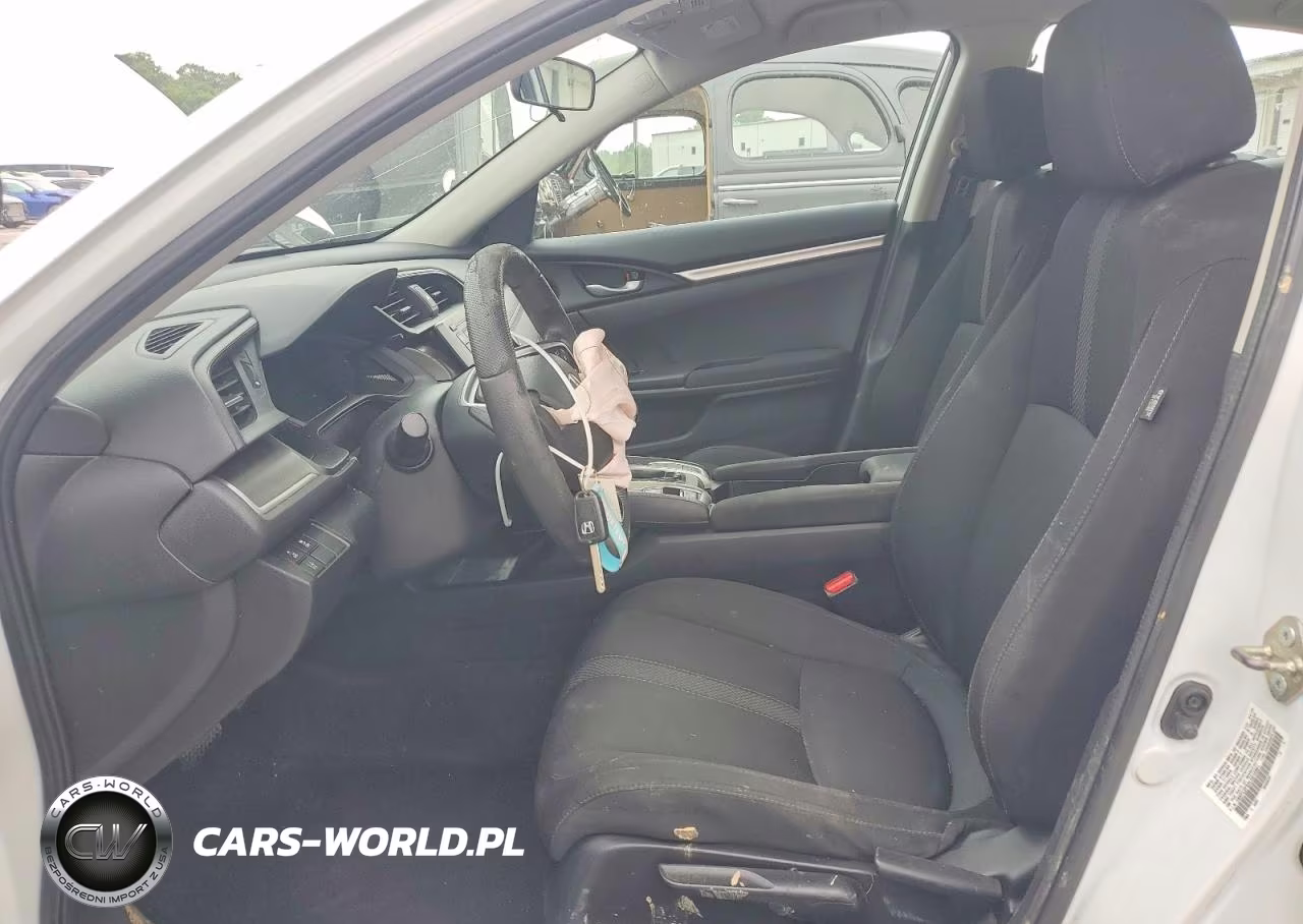 2020 Honda Civic Lx VIN:19XFC2F63LE010381 - 7