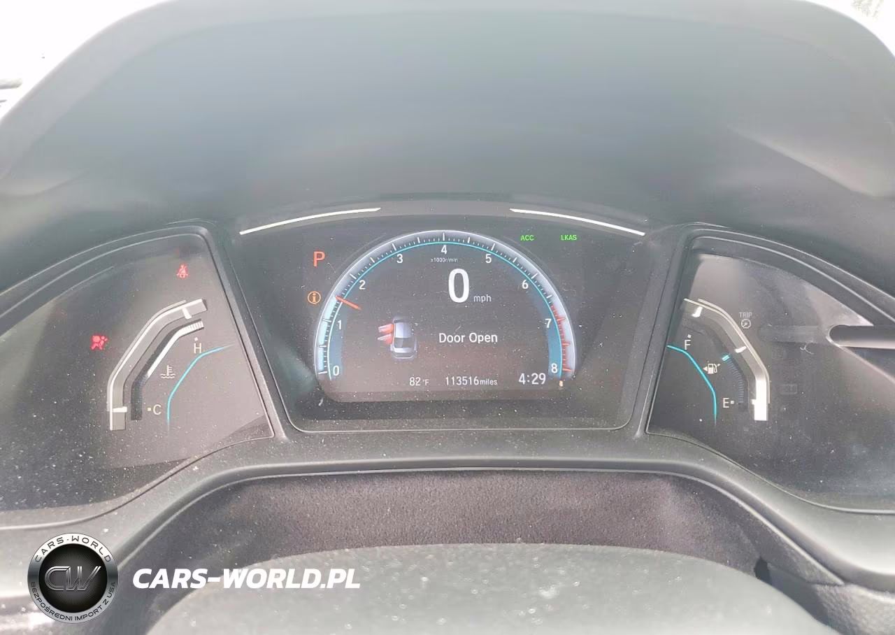 2020 Honda Civic Lx VIN:19XFC2F63LE010381 - 9