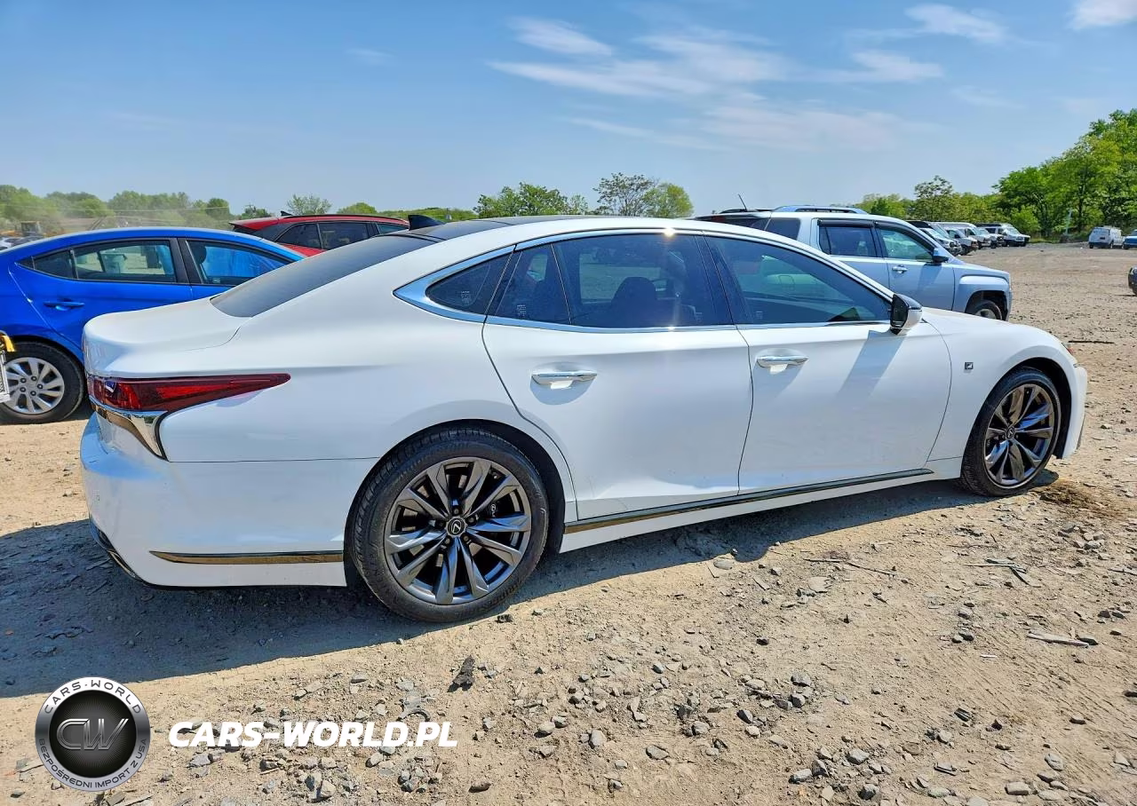 2018 Lexus Ls 500 F Sport VIN:JTHB51FF8J5005753 - 3