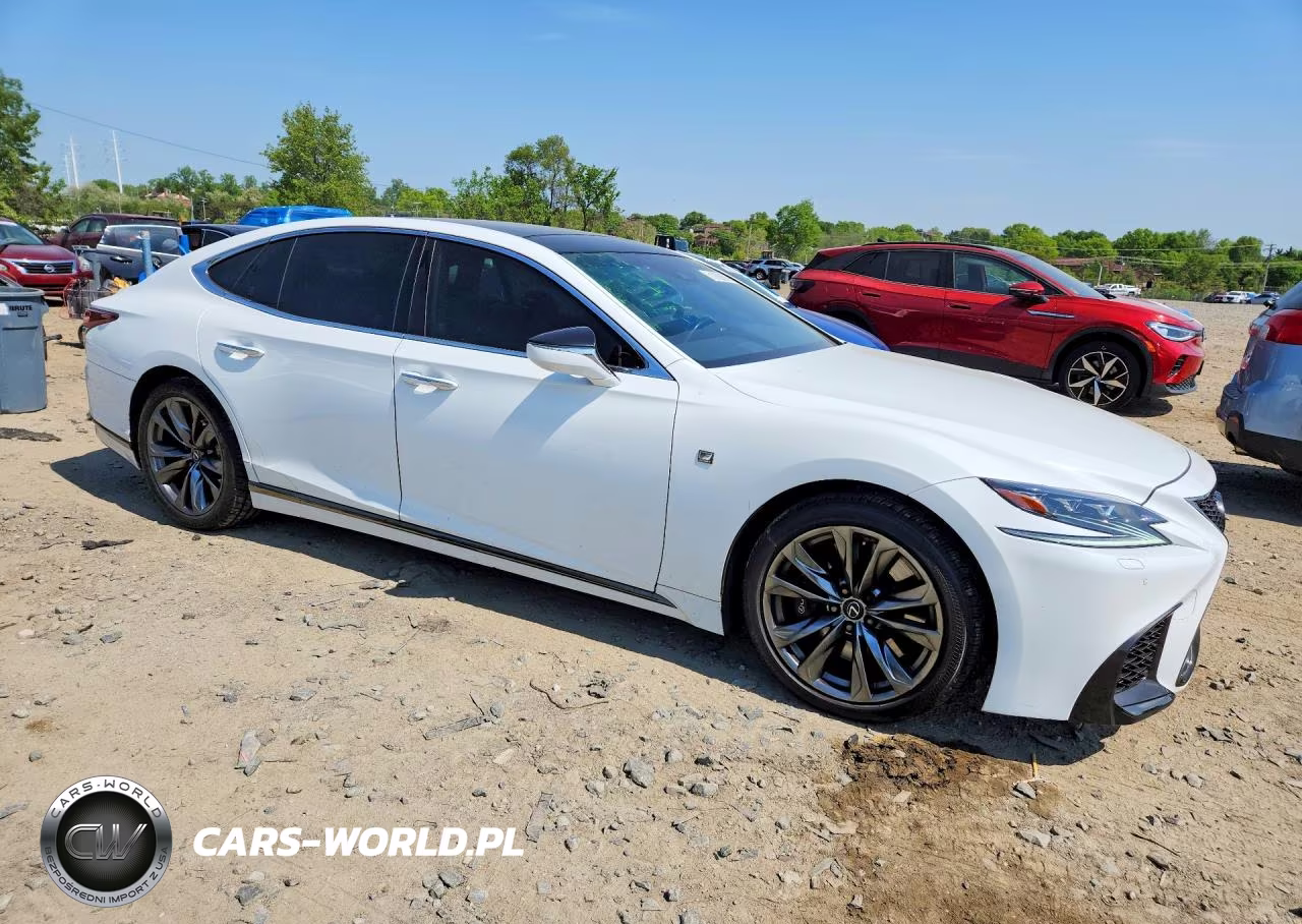 2018 Lexus Ls 500 F Sport VIN:JTHB51FF8J5005753 - 4