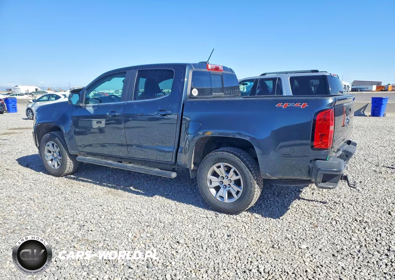 2019 Chevrolet Colorado Lt VIN:1GCGTCEN6K1127862 - 2