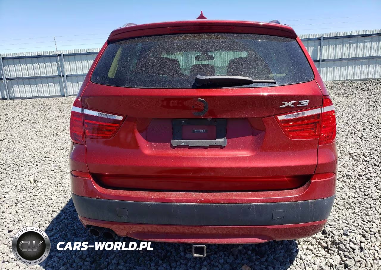 2012 BMW X3 xDrive28I VIN:5UXWX5C52CL728267 - 6