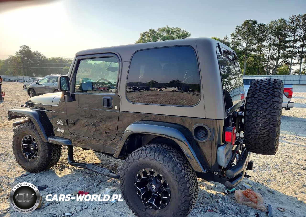 2003 Jeep Wrangler - Tj Sahara VIN:1J4FA59S33P365416 - 2