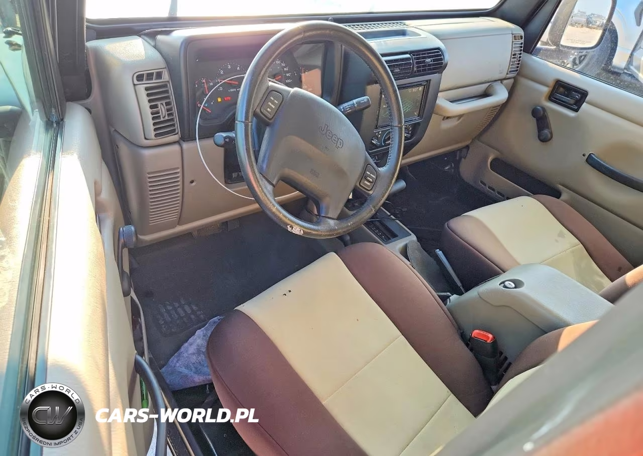 2003 Jeep Wrangler - Tj Sahara VIN:1J4FA59S33P365416 - 8