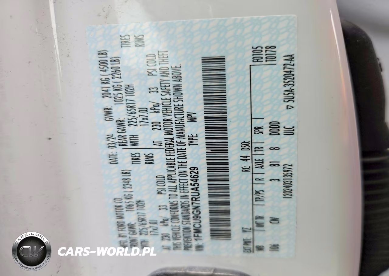 2024 Ford Escape Active VIN:1FMCU9GN7RUA54629 - 13