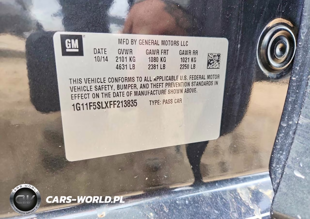 2015 Chevrolet Malibu Ltz VIN:1G11F5SLXFF213835 - 12