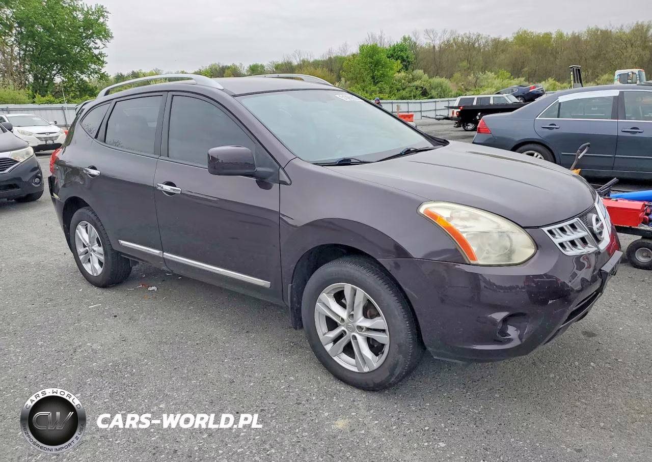 2013 Nissan Rogue S VIN:JN8AS5MV6DW136173 - 4