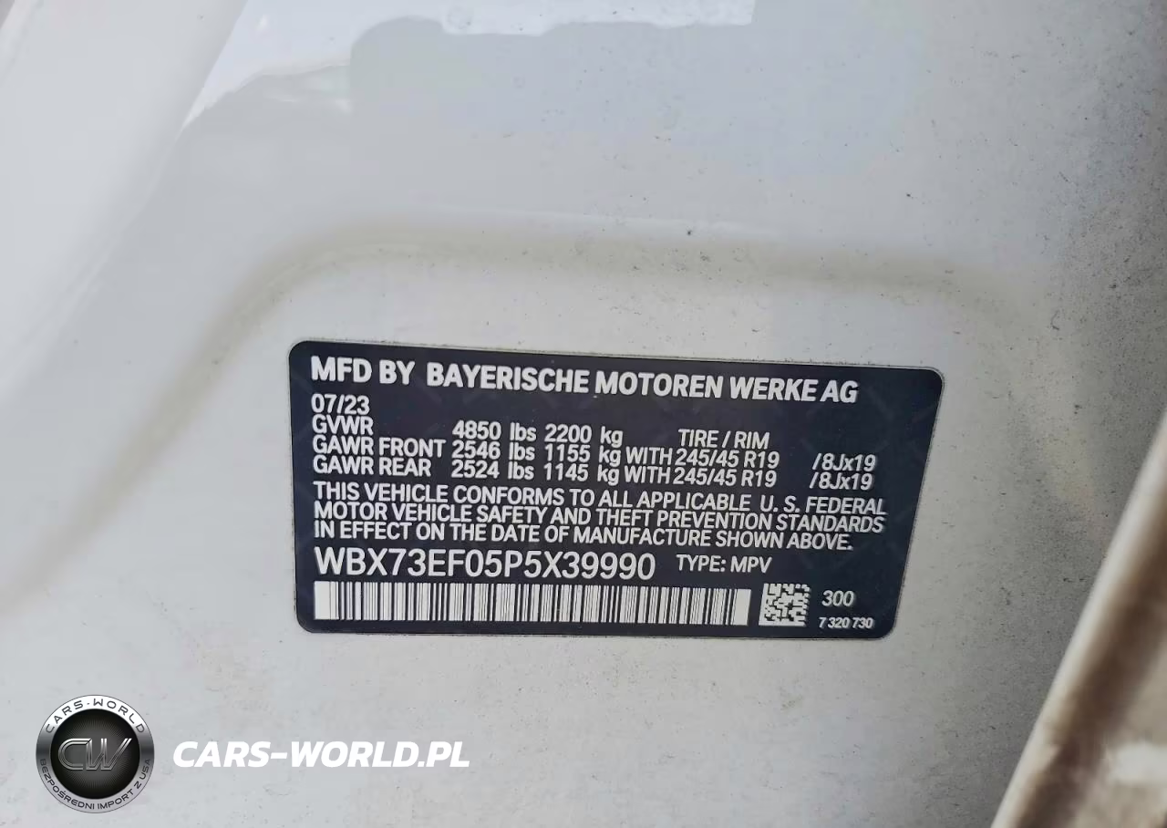 2023 BMW X1 xDrive28I VIN:WBX73EF05P5X39990 - 13