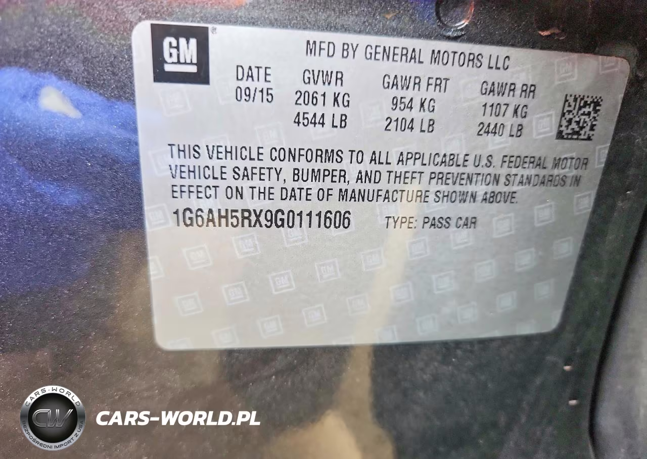 2016 Cadillac Ats Luxury VIN:1G6AH5RX9G0111606 - 13