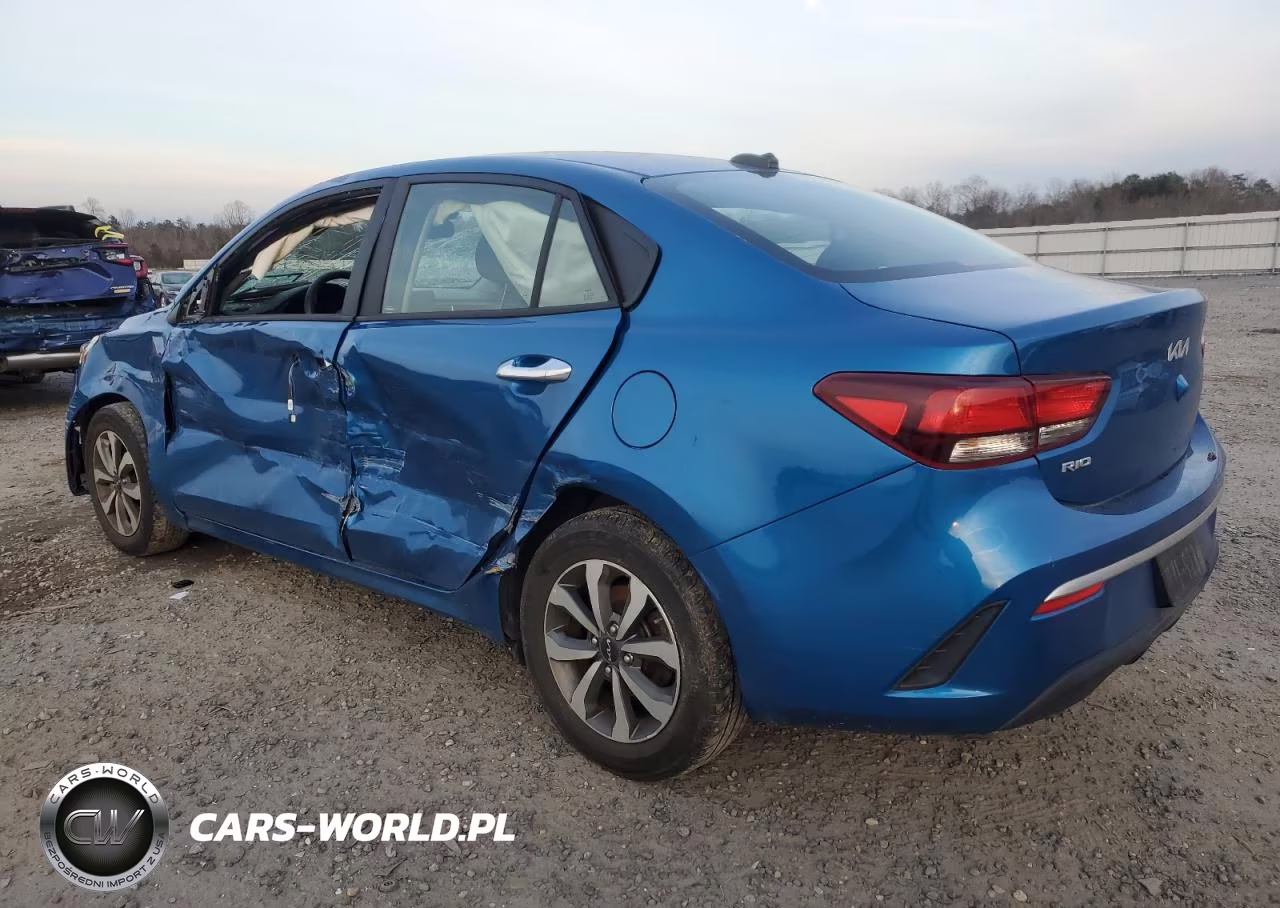 2022 Kia Rio Lx VIN:3KPA24AD3NE458301 - 2
