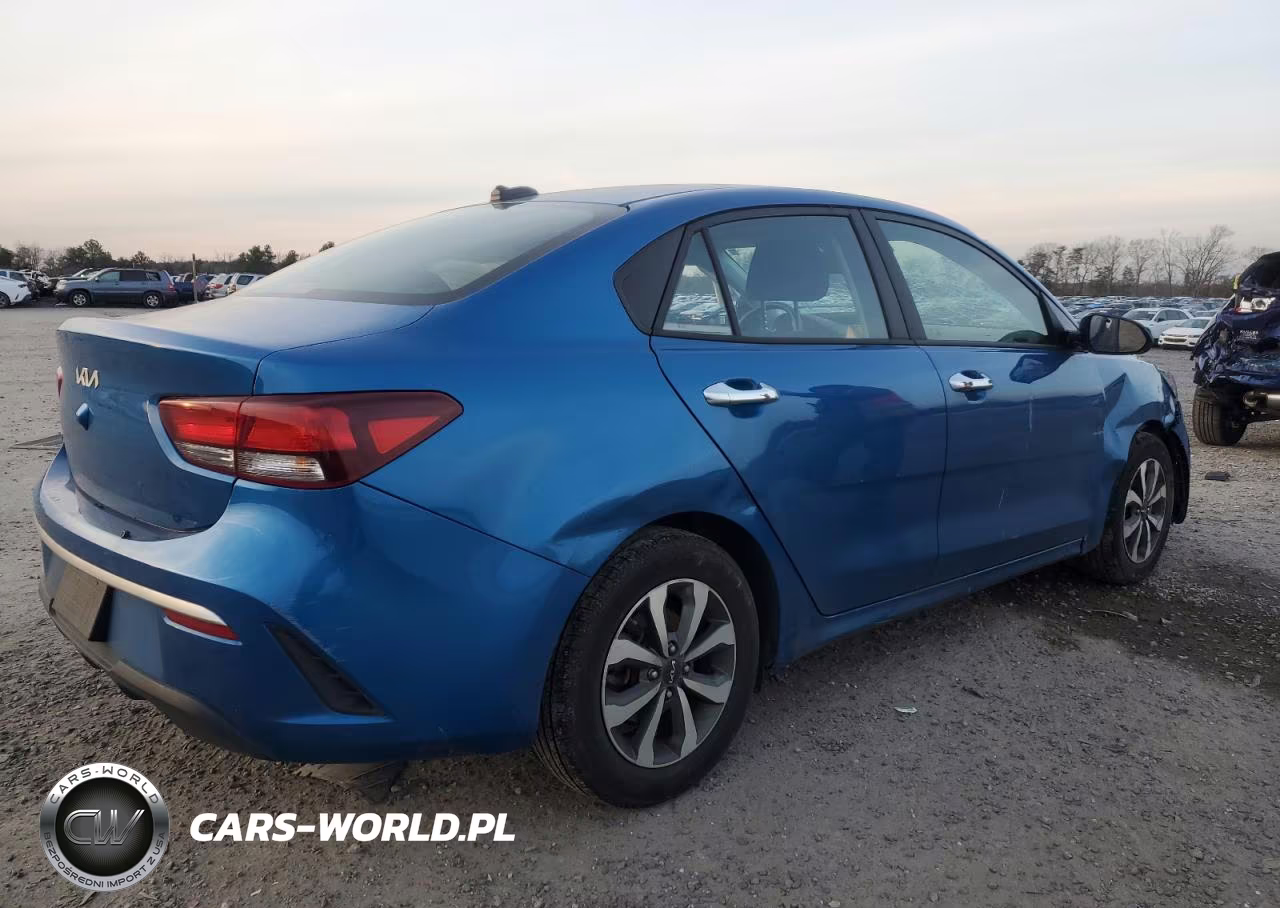 2022 Kia Rio Lx VIN:3KPA24AD3NE458301 - 3
