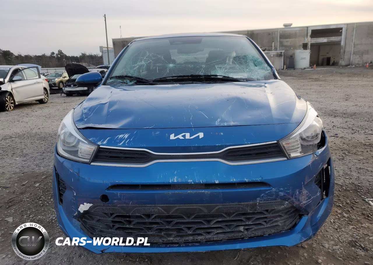 2022 Kia Rio Lx VIN:3KPA24AD3NE458301 - 5
