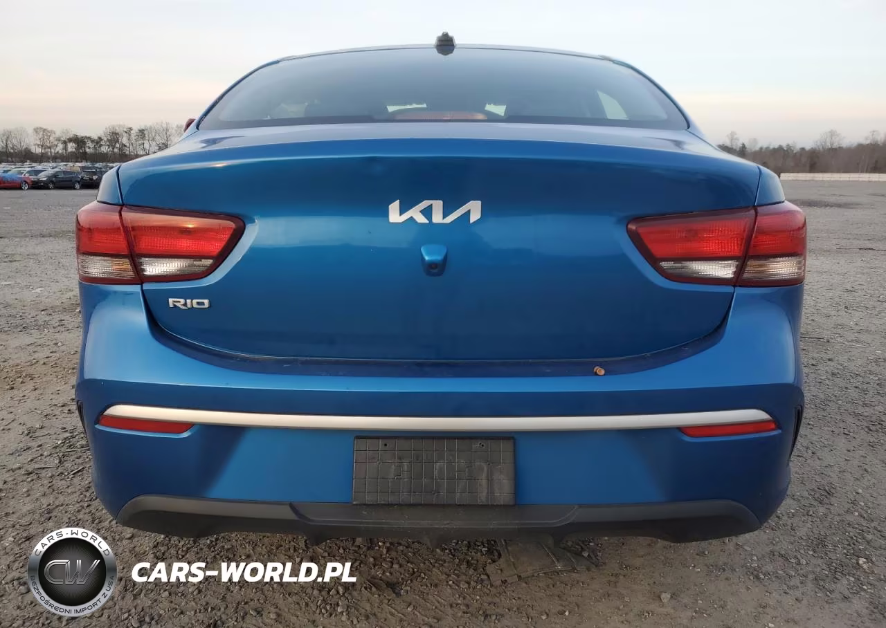 2022 Kia Rio Lx VIN:3KPA24AD3NE458301 - 6