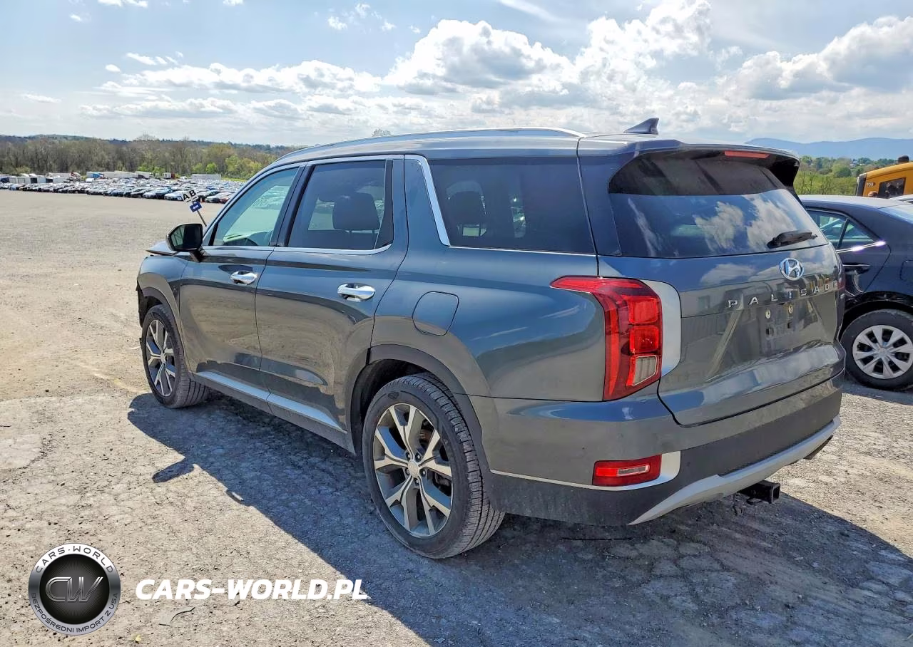 2021 Hyundai Palisade Sel VIN:KM8R4DHE4MU278249 - 2
