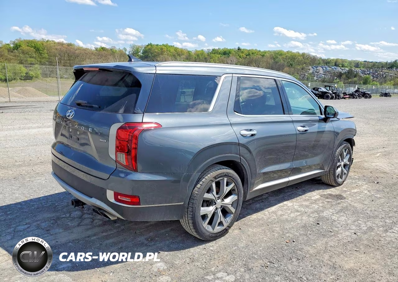 2021 Hyundai Palisade Sel VIN:KM8R4DHE4MU278249 - 3