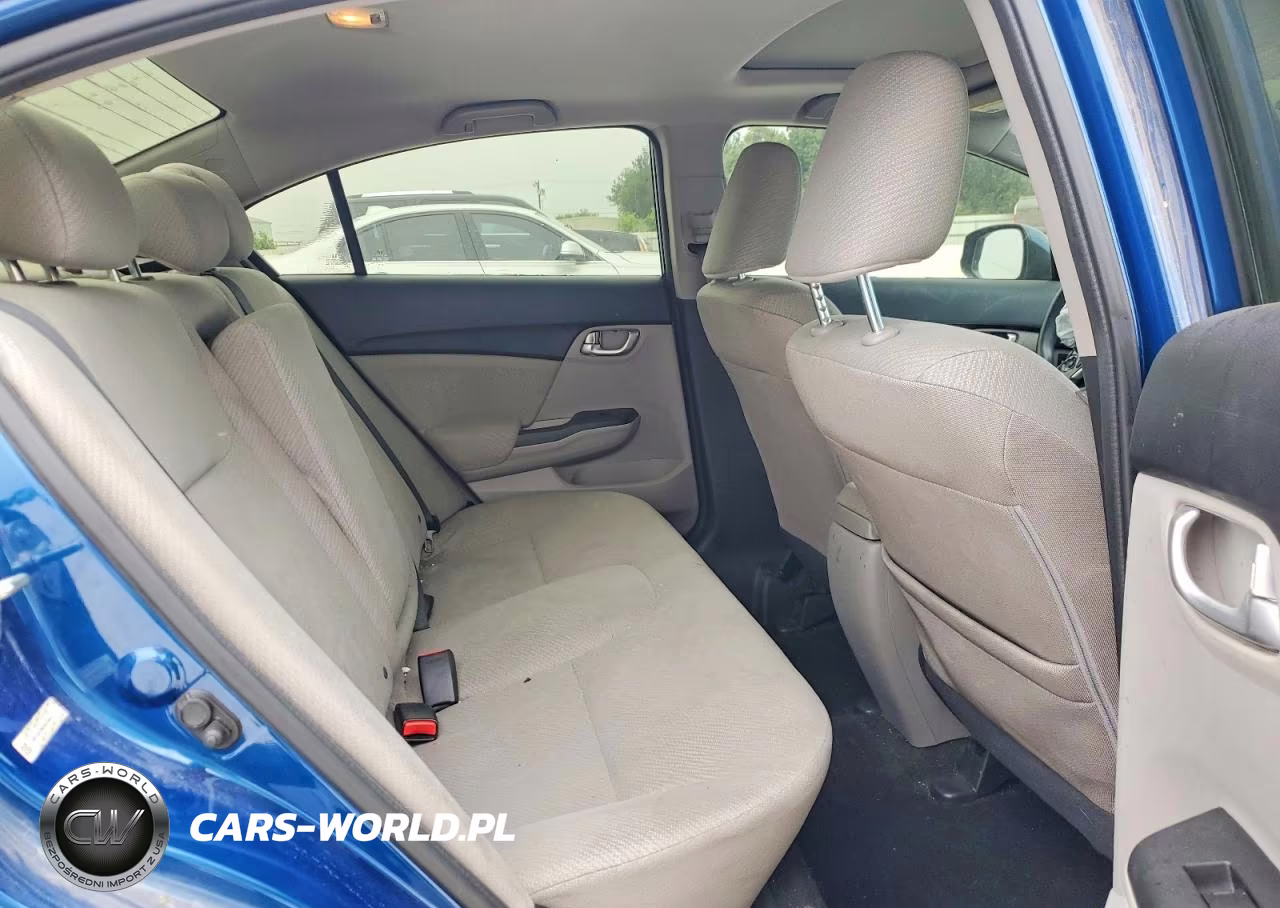 2013 Honda Civic Ex VIN:19XFB2F86DE016424 - 10